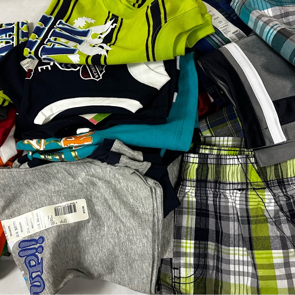 for resellers 5lb box kids boys clothing mixed sizes shorts & shorts
